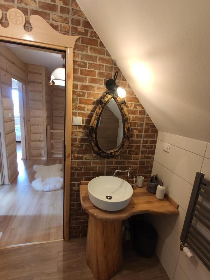 Goralskie Domki Na Podhalu - Z Jacuzzi Maniowy ภายนอก รูปภาพ
