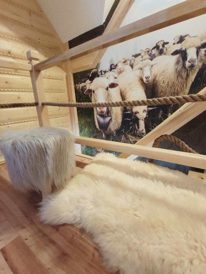 Goralskie Domki Na Podhalu - Z Jacuzzi Maniowy ภายนอก รูปภาพ