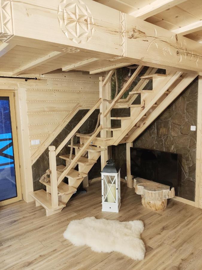 Goralskie Domki Na Podhalu - Z Jacuzzi Maniowy ภายนอก รูปภาพ